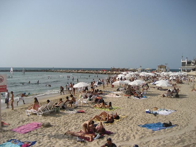 Tel-Aviv strand